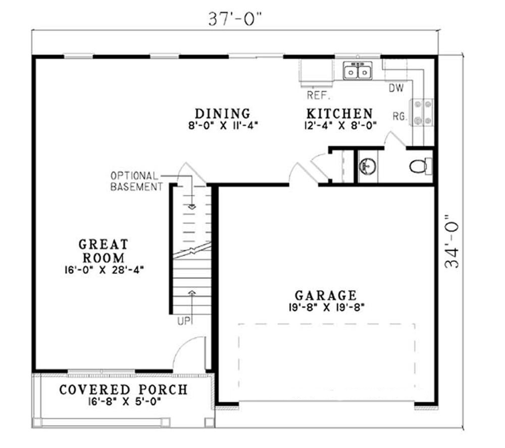 Floor Plan Main Level