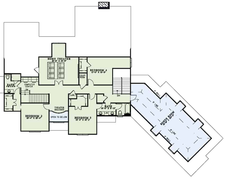 Floor Plan Second Story