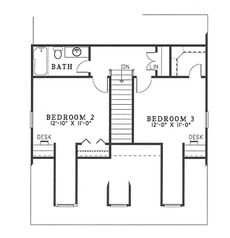 Upper Level Floor Plan