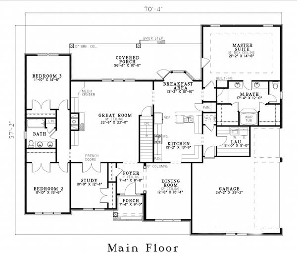 Floor Plan First Story