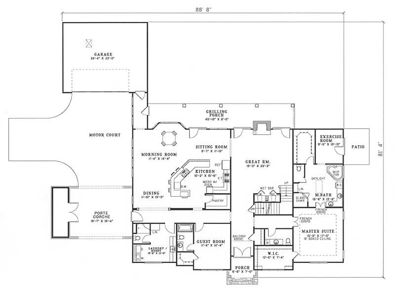 Main Floor Plan
