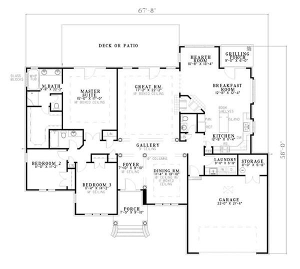Floor Plan Main Level