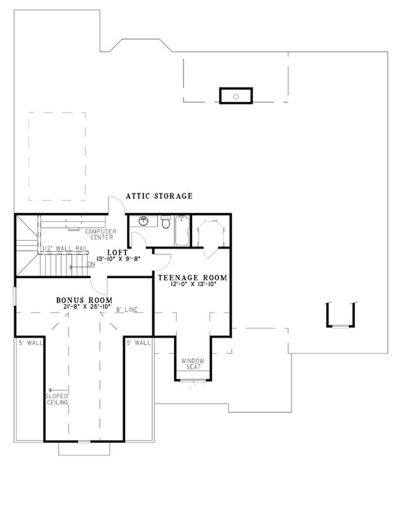 Upper Level Floor Plan