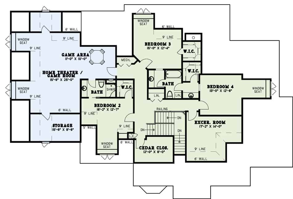 Floor Plan Second Story