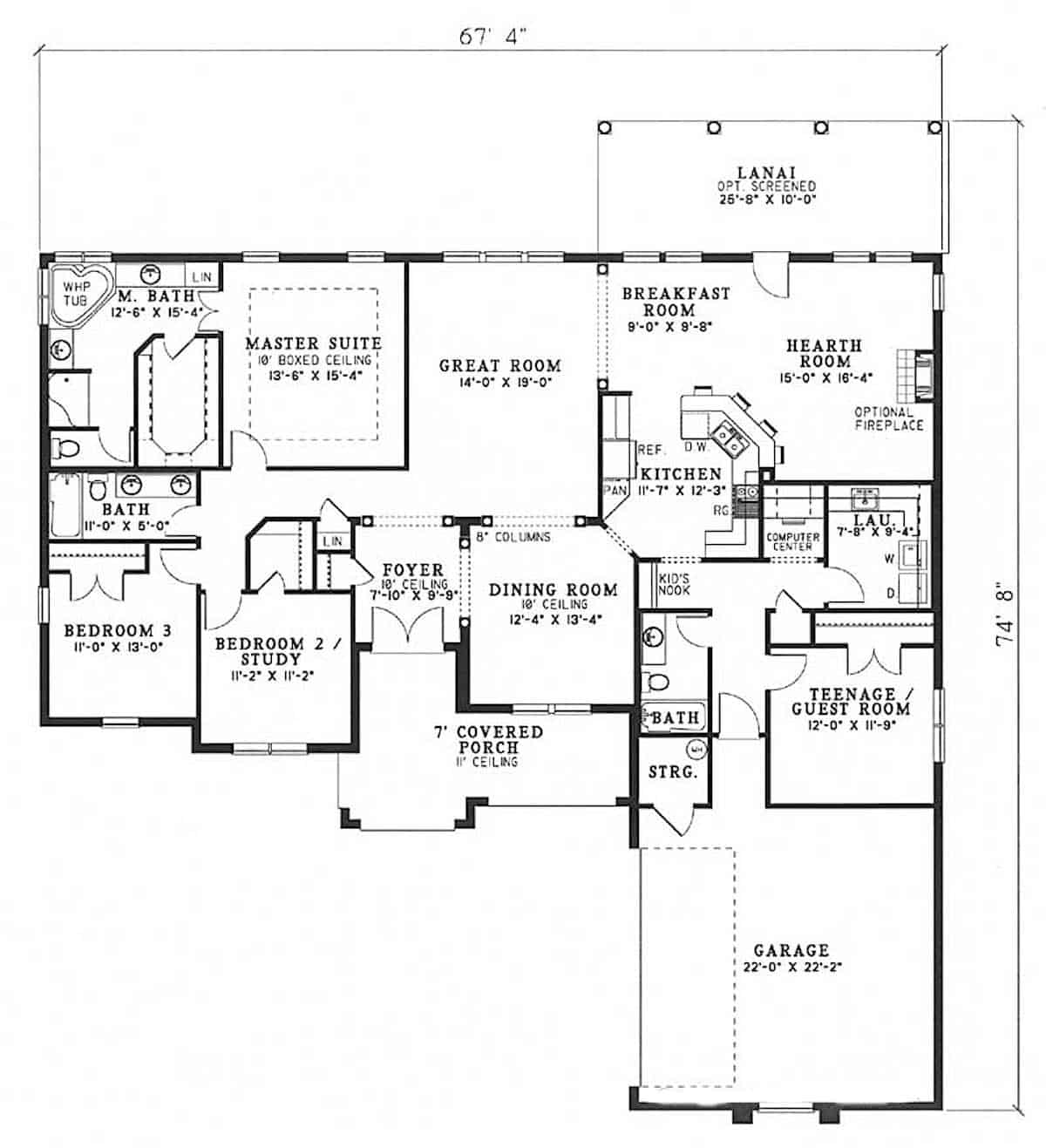 Floor Plan Main Level