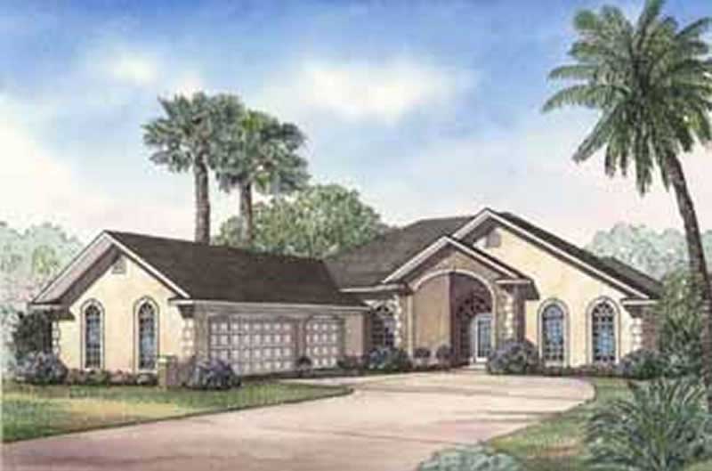 4-Bedroom, 3167 Sq Ft European Home - Plan #153-1381 - Main Exterior