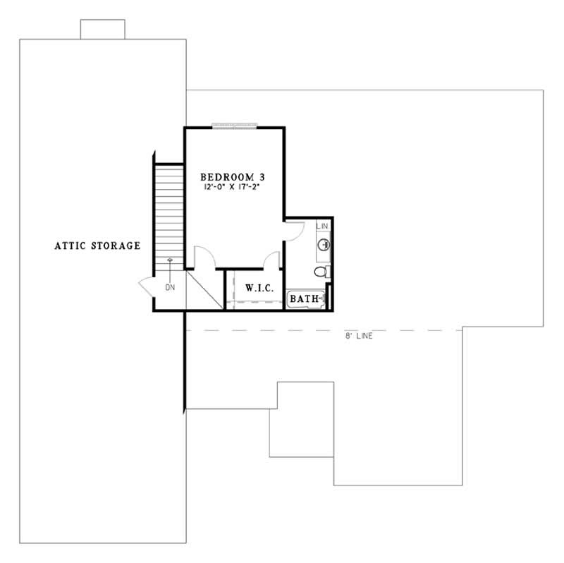 Upper Level Floor Plan