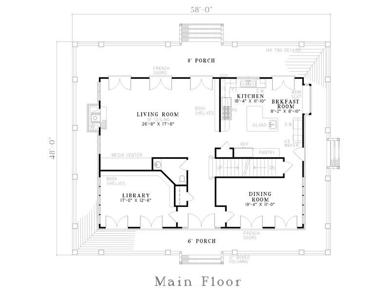 Floor Plan Main Level