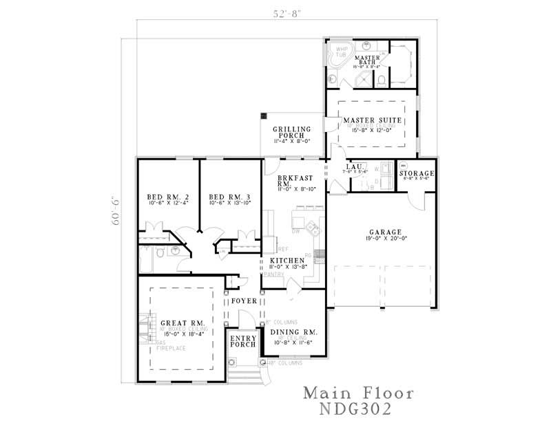Floor Plan First Story