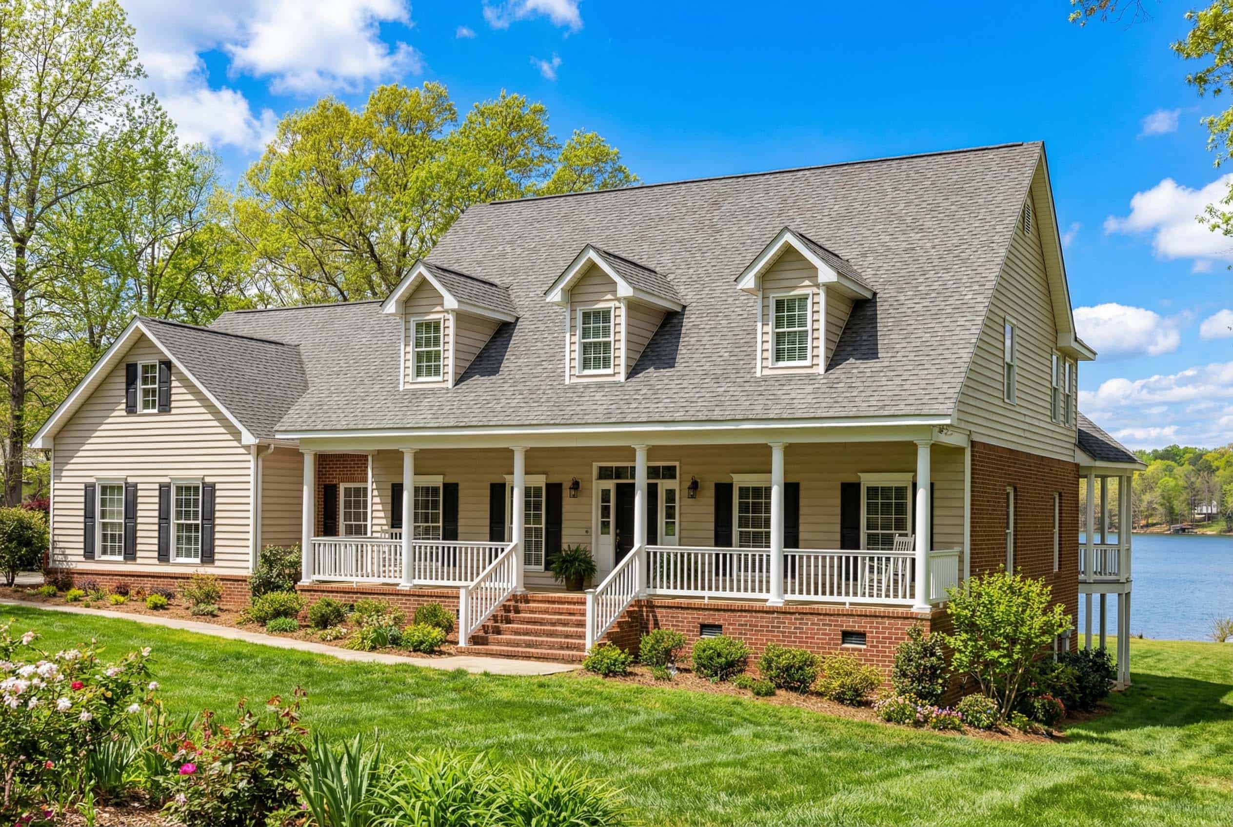 5-Bedroom, 4382 Sq Ft Southern House Plan - 153-1419 - Front Exterior