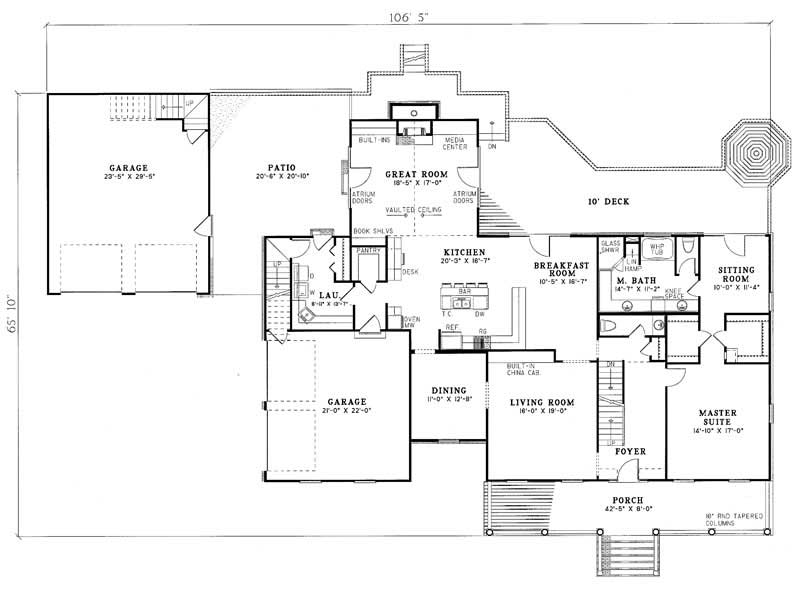 Floor Plan First Story