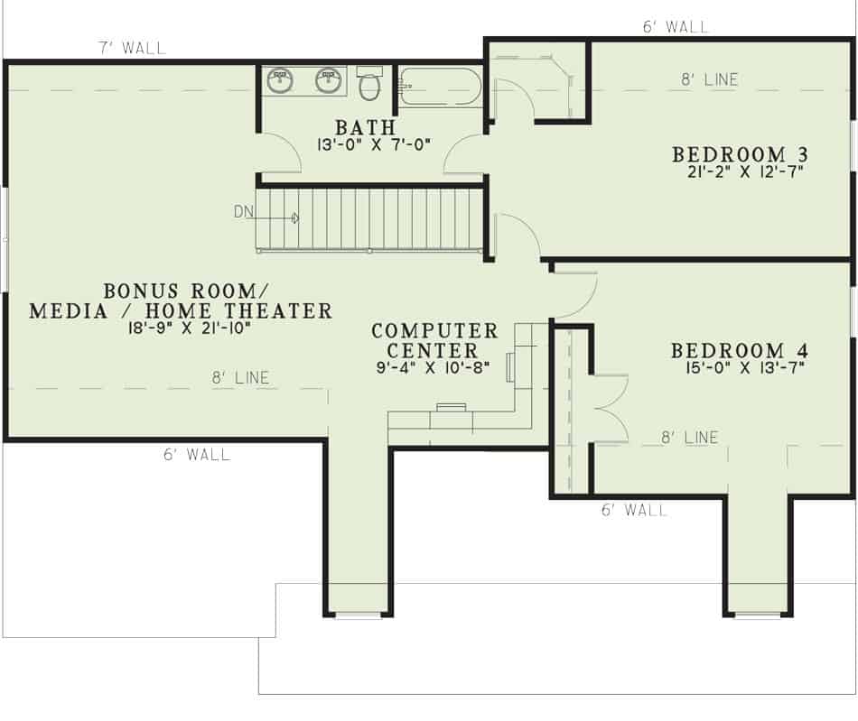 Floor Plan Upper Level