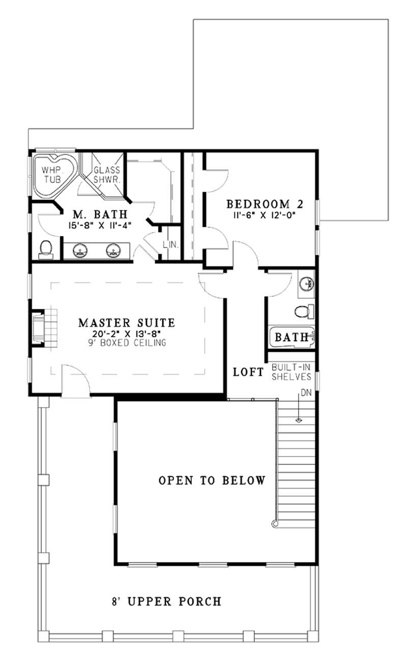 Upper Level Floor Plan