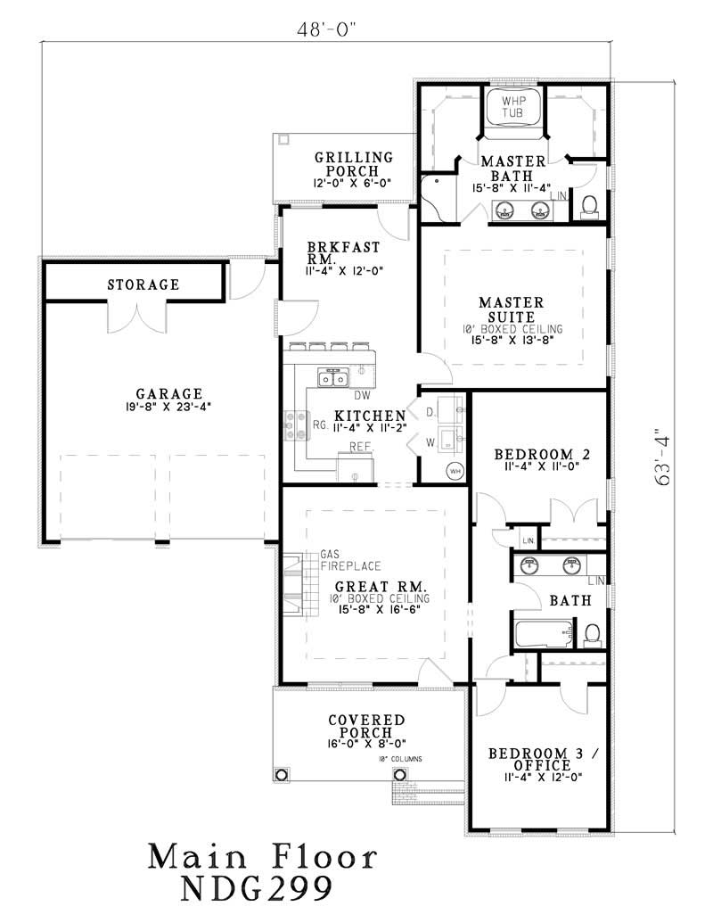 Floor Plan First Story