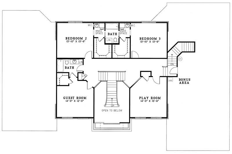 Upper Level Floor Plan