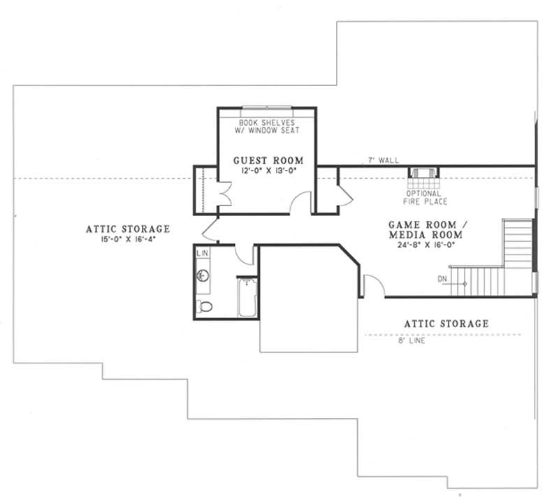 Upper Level Floor Plan