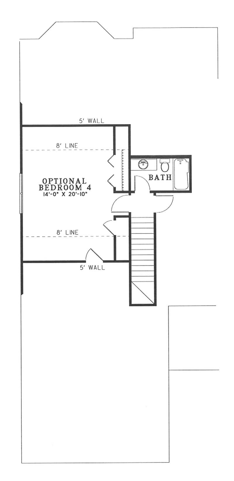 Upper Level Floor Plan