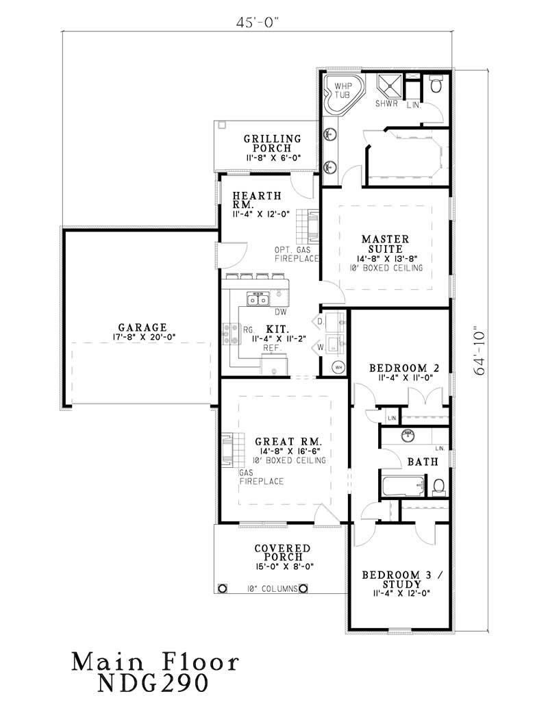 Floor Plan First Story