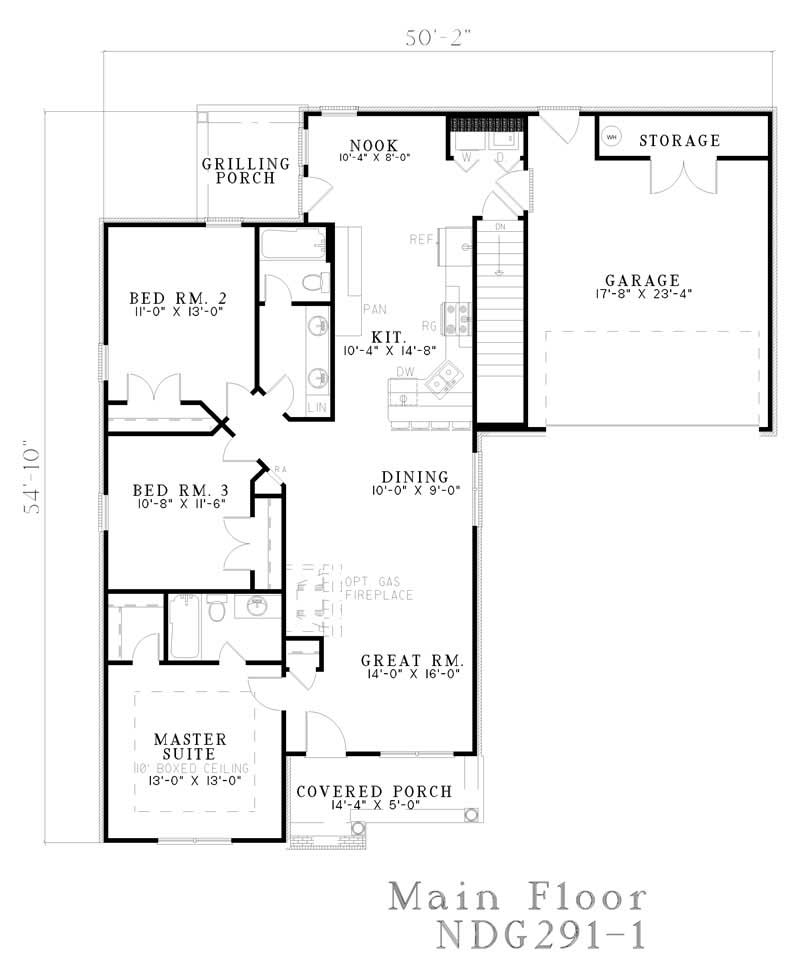 Floor Plan First Story