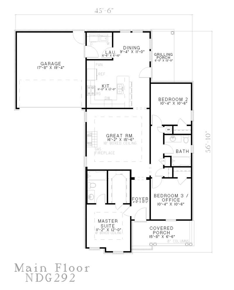 Floor Plan First Story