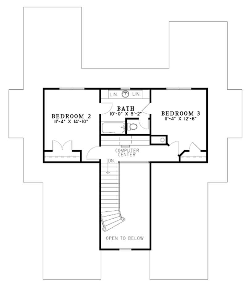 SECOND FLOOR PLAN