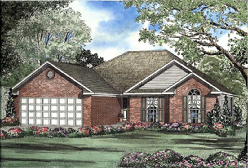 3-Bedroom, 1483 Sq Ft European Home Plan - 153-1514 - Main Exterior