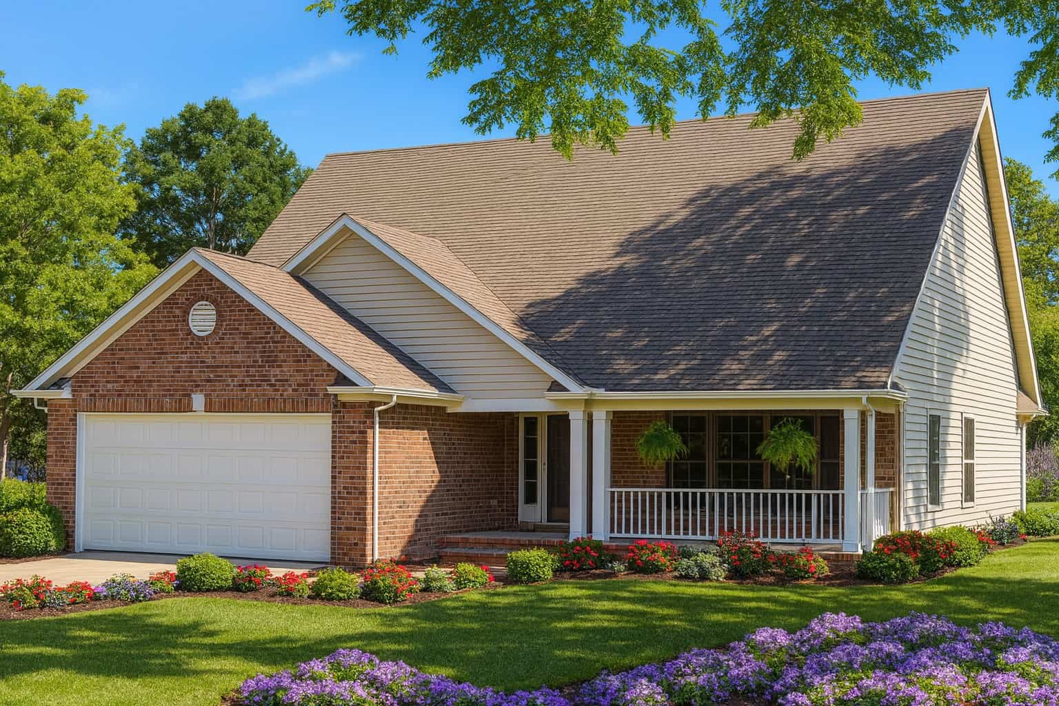 2-Bedroom, 1774 Sq Ft Country Home Plan - 153-1516 - Main Exterior