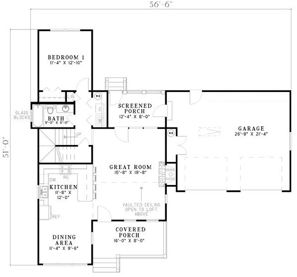 Floor Plan Main Level