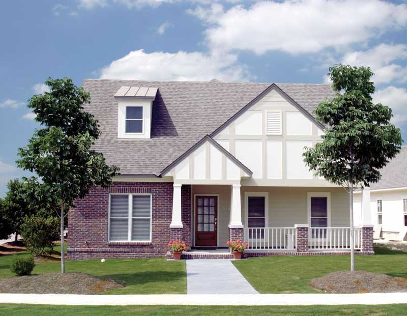 3-Bedroom, 1933 Sq Ft Craftsman House Plan - 153-1535 - Front Exterior