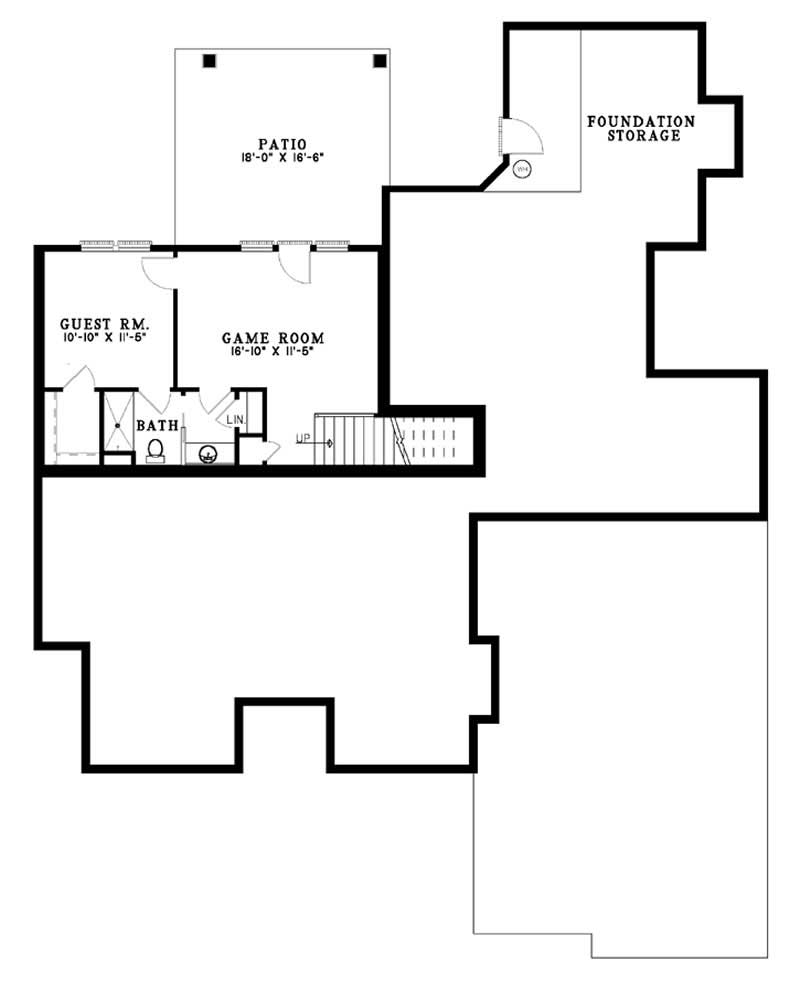 Lower Level Floor Plan
