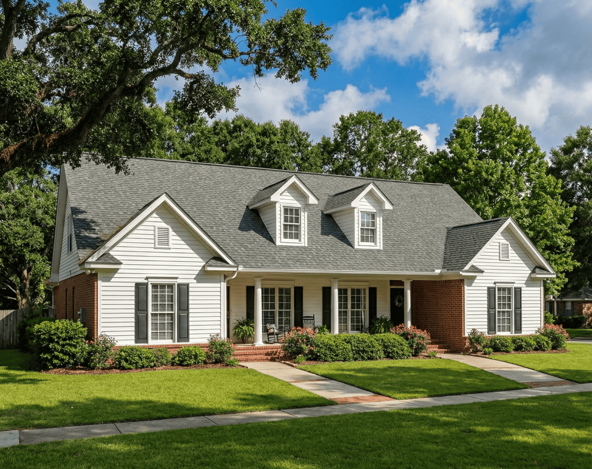 4-Bedroom, 1970 Sq Ft Multi-Unit Home Plan - 153-1550 - Main Exterior