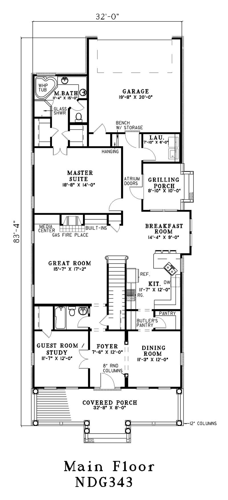 Floor Plan First Story