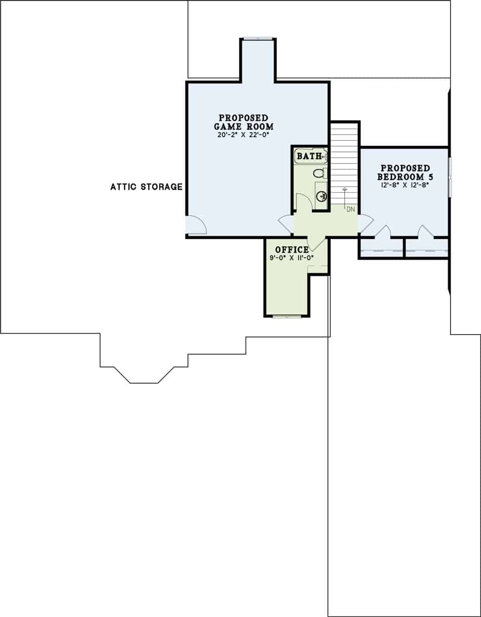 Upper Level Floor Plan