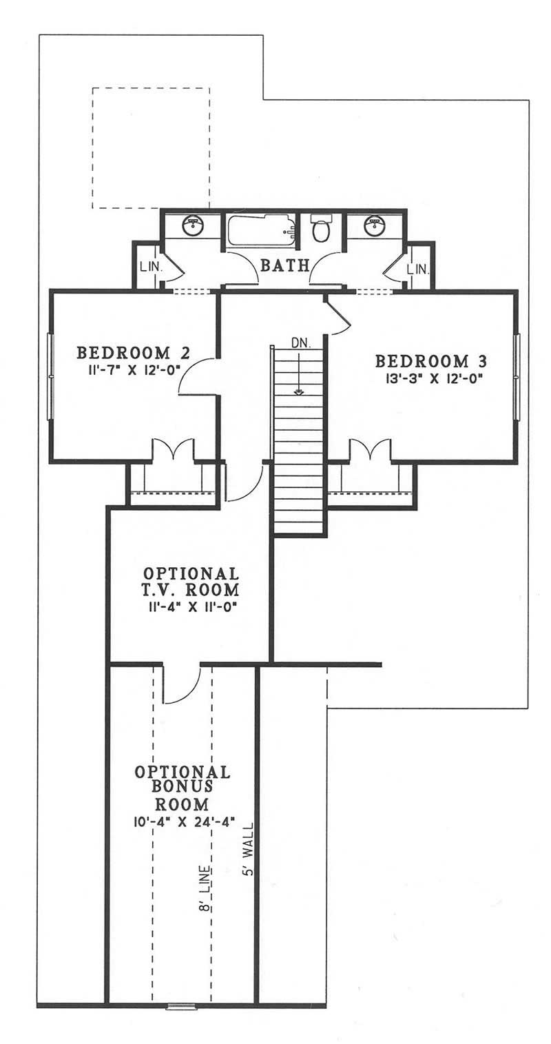 Upper Level Floor Plan