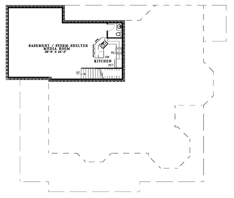 Lower Level Floor Plan