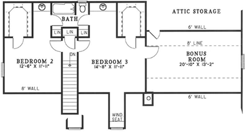 Upper Floor Plan