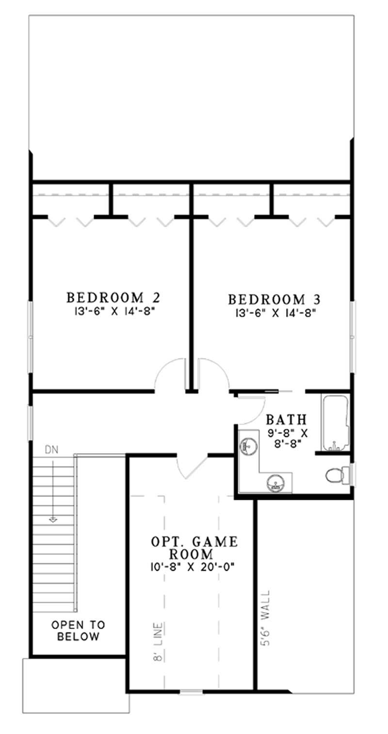 Upper Level Floor Plan