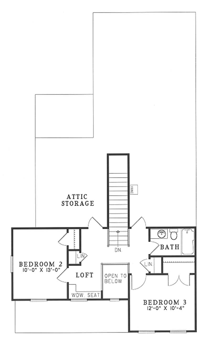 Upper Floor Plan