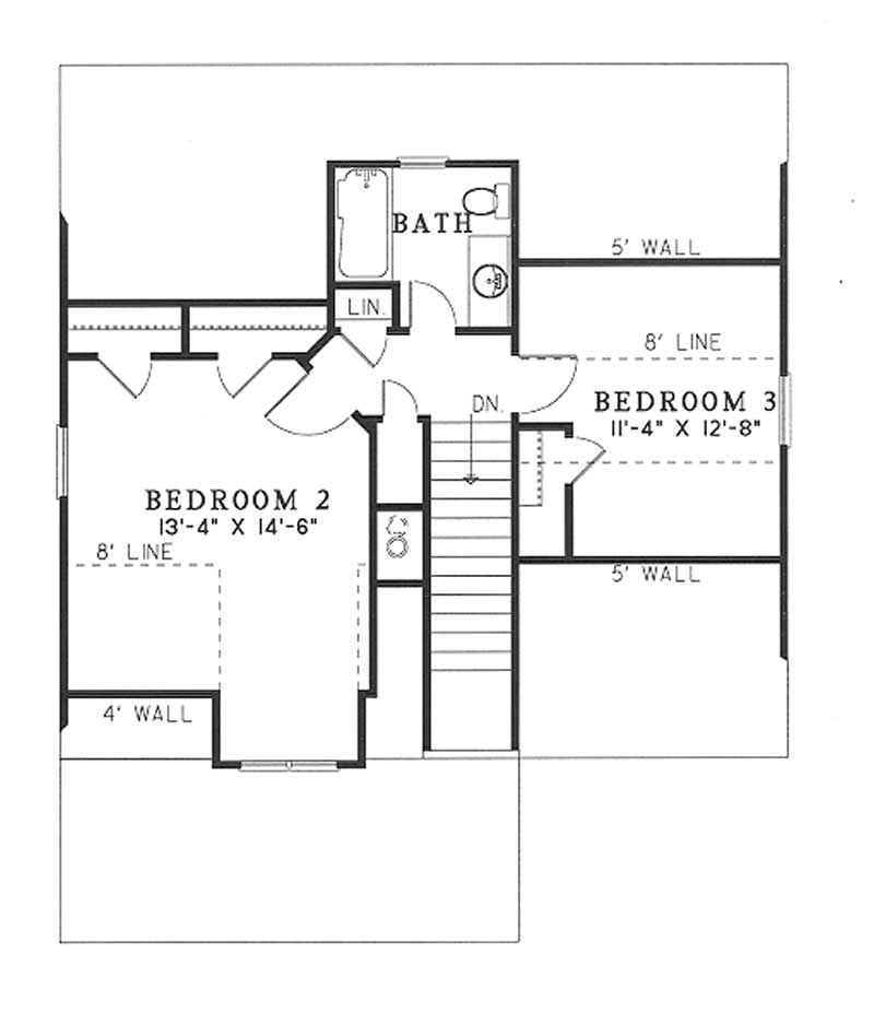Upper Level Floor Plan