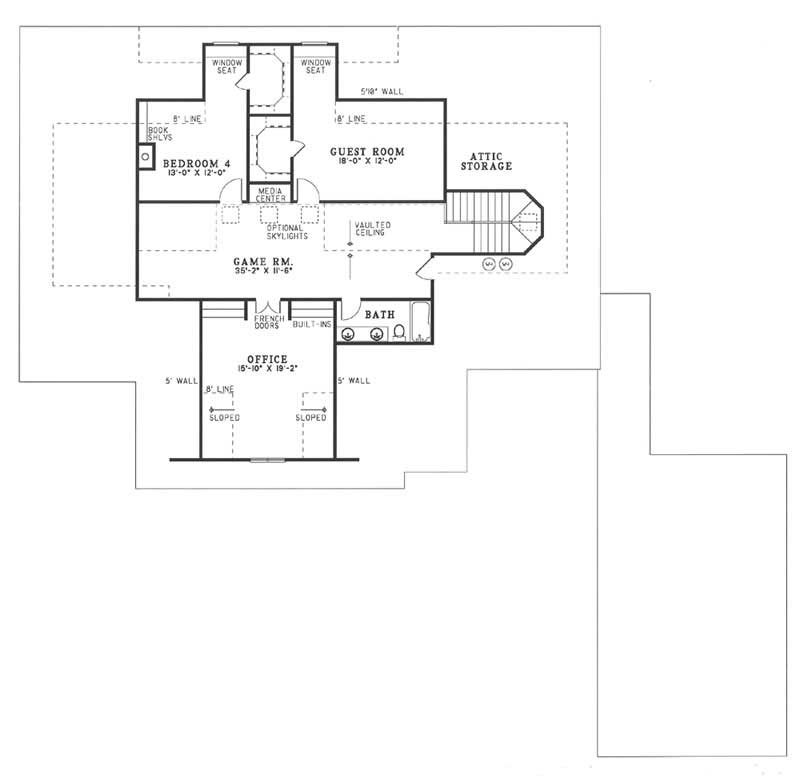 Upper Level Floor Plan