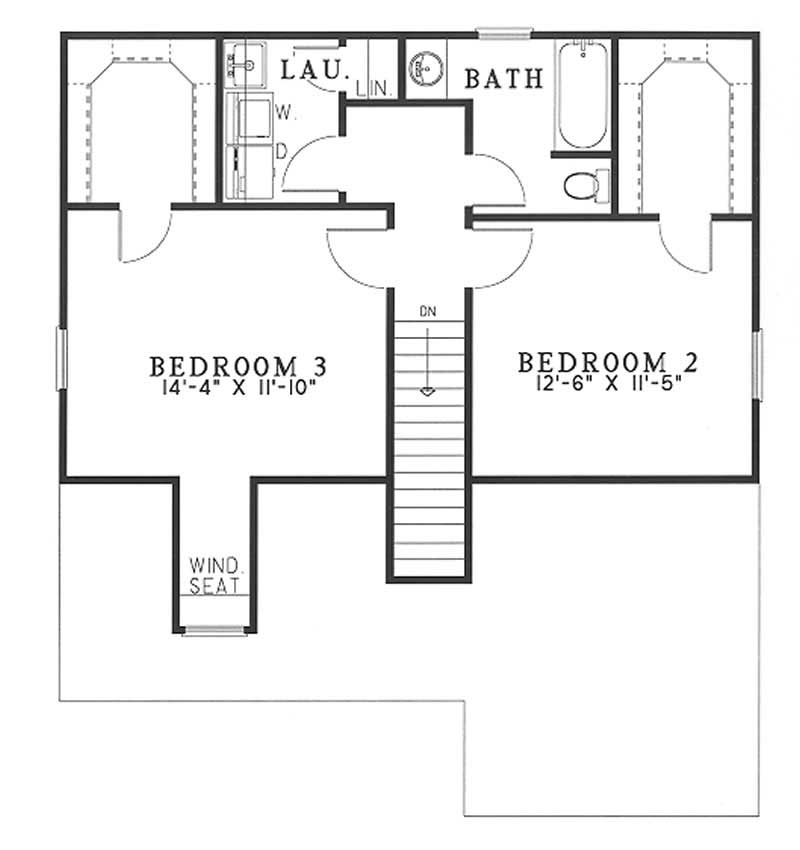 Upper Level Floor Plan