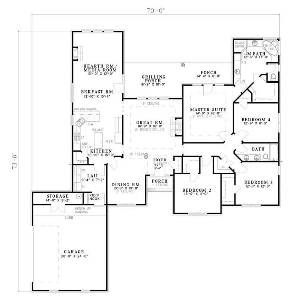 Floor Plan Main Level
