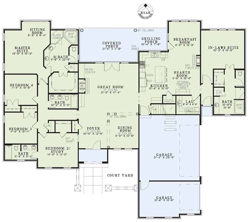 Floor Plan Main Level