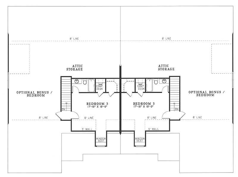 Upper Level Floor Plan