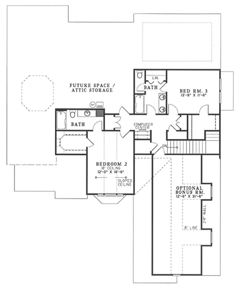Upper Level Floor Plan