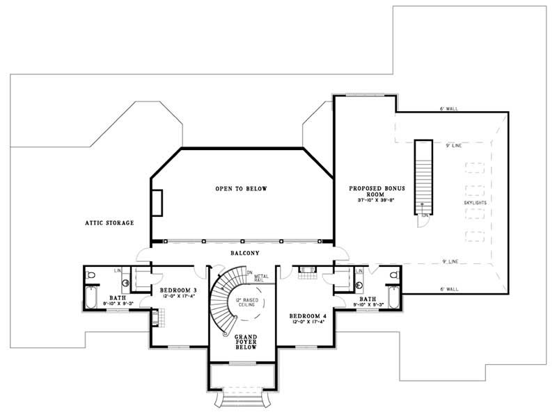 Upper Level Floor Plan