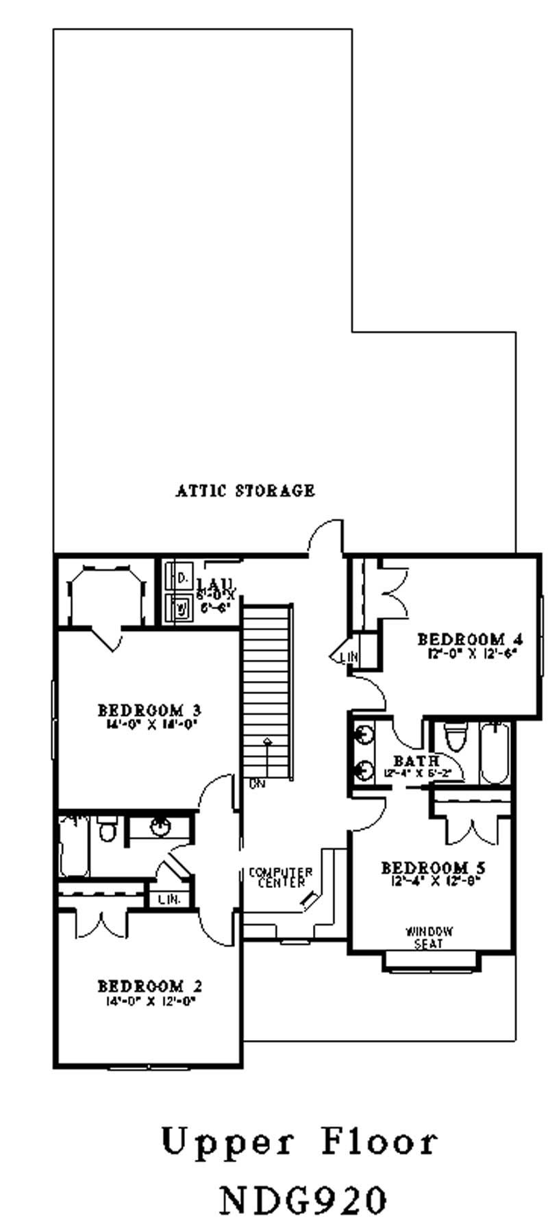SECOND FLOOR PLAN