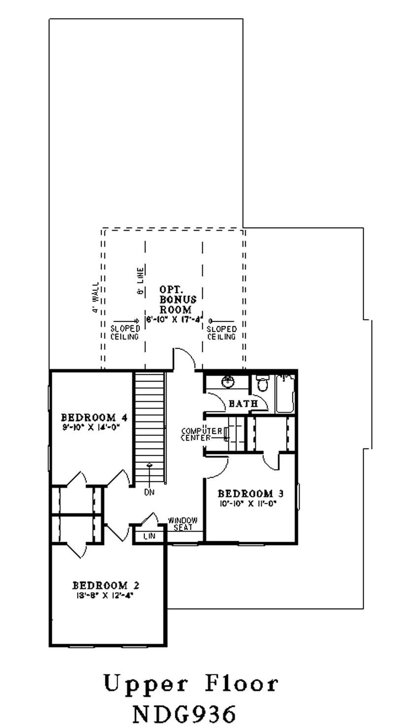 SECOND FLOOR PLAN
