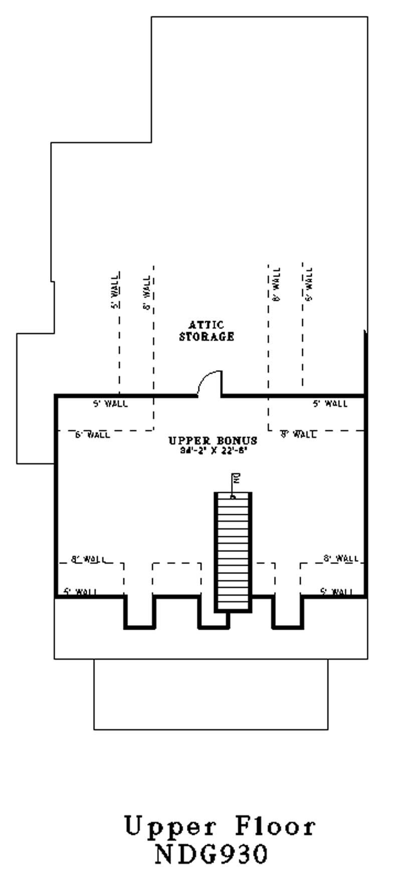 SECOND FLOOR PLAN