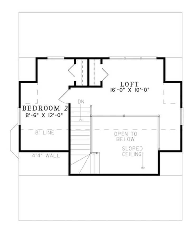 SECOND FLOOR PLAN